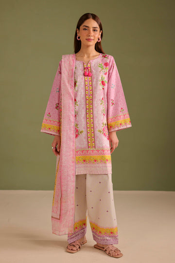 3PC Printed Lawn Suit - 42680