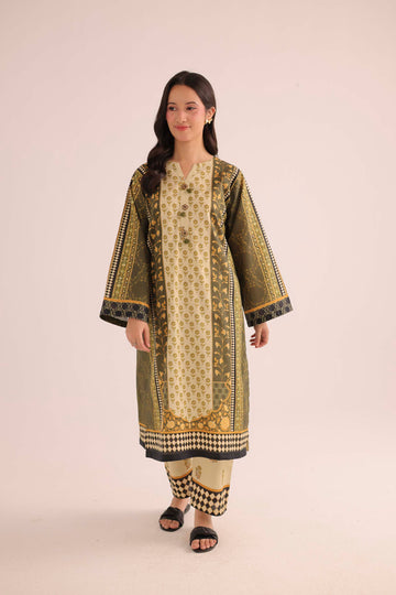 2PC Summer Lawn Dress- PRT L42735