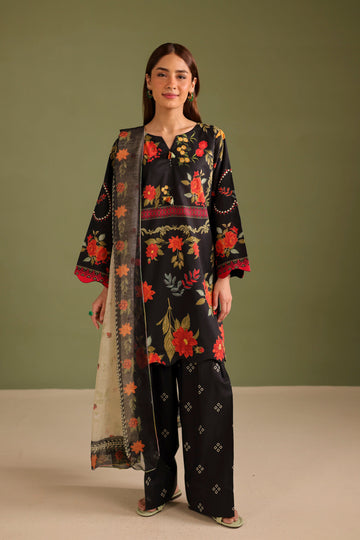 3PC Printed Lawn Suit - 42709