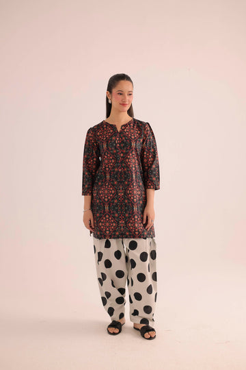 2PC Summer Lawn Dress- PRT L42732
