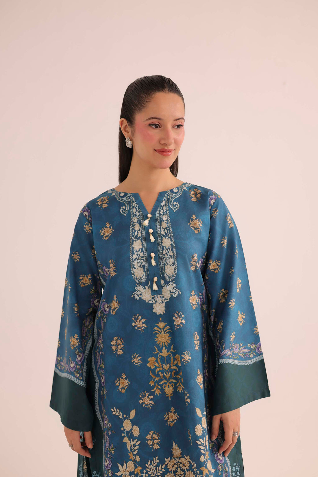 2PC Summer Lawn Dress- PRT L42945
