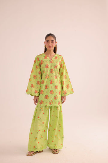 2PC Summer Lawn Dress- PRT L42731