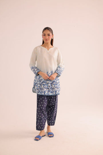 2PC Summer Lawn Dress- PRT L42721