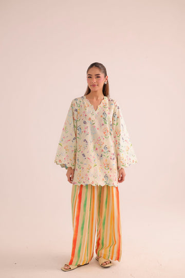 2PC Summer Lawn Dress- PRT L42944