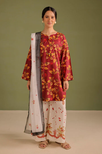 3PC Printed Lawn Suit - 42669