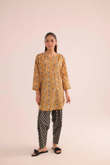 2PC Summer Lawn Dress- PRT L42189