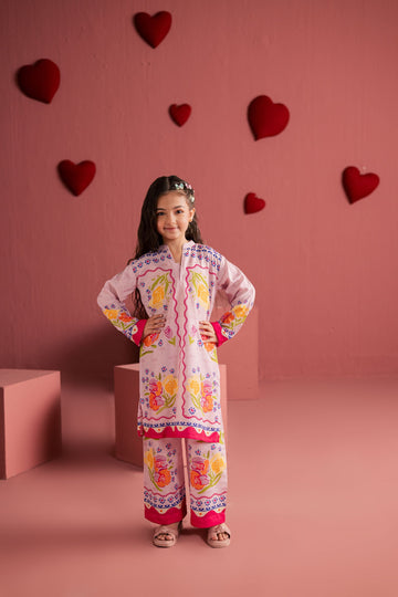 Kids 2PC Summer Dress-FS100