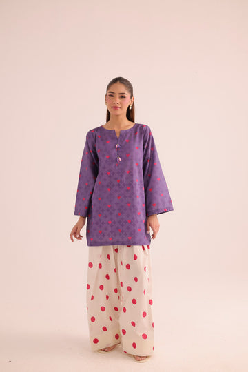 2PC Summer Lawn Dress- PRT L42730