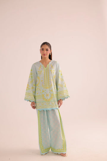 2PC Summer Lawn Dress- PRT L42724