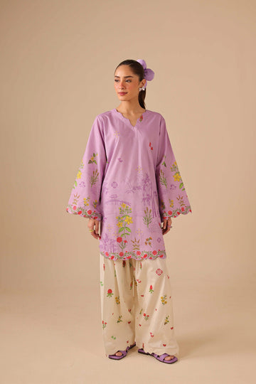 2PC Summer Lawn Dress - 44255