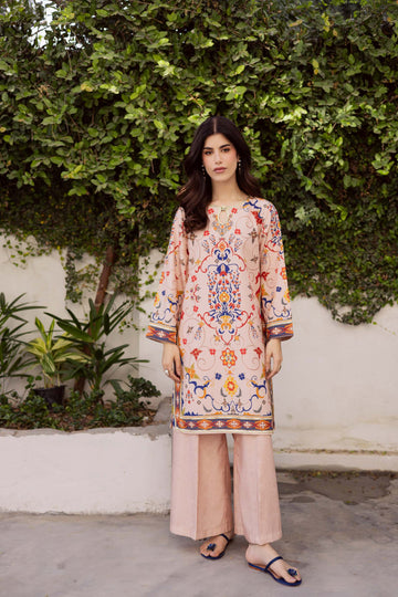 2PC Luxury Printed Pret- LP06