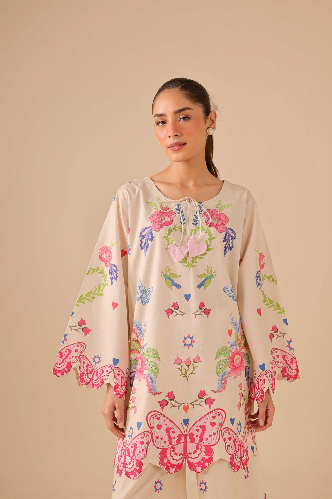 2PC Summer Lawn Dress - 44239