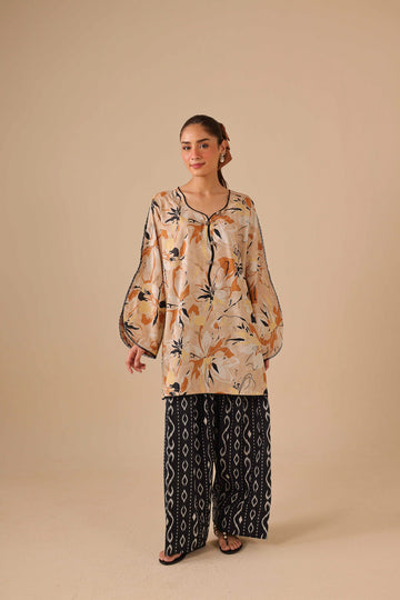 2PC Summer Lawn Dress - 42186