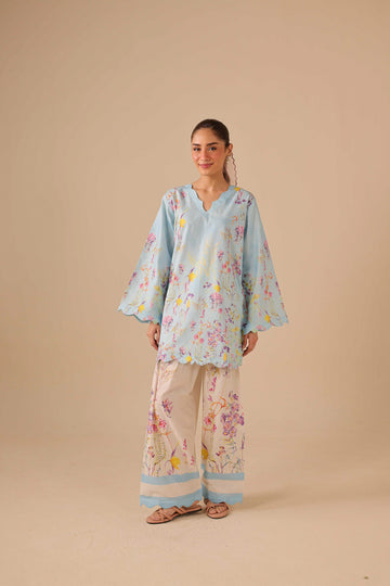 2PC Summer Lawn Dress - 44256
