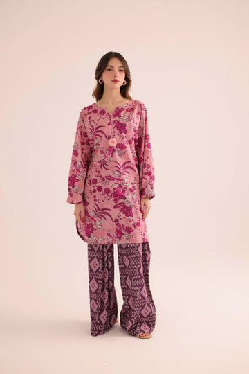 2PC Summer Lawn Dress- PRT L42205