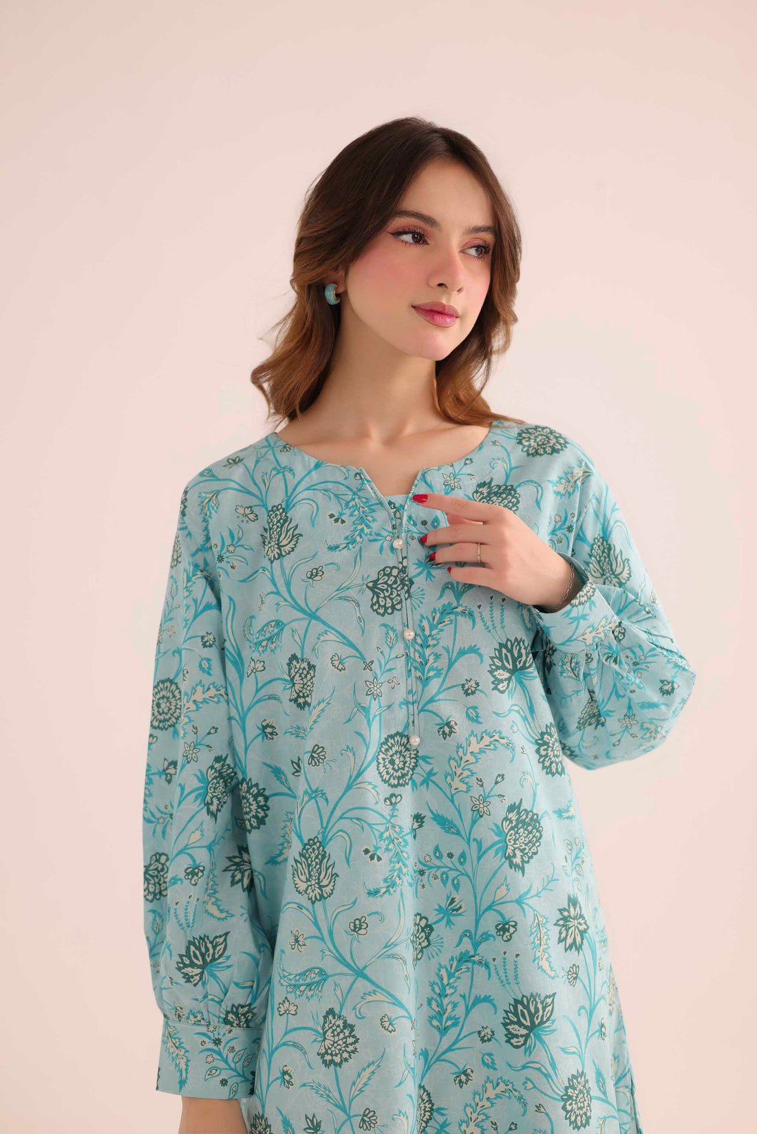 2PC Summer Lawn Dress- PRT L42177
