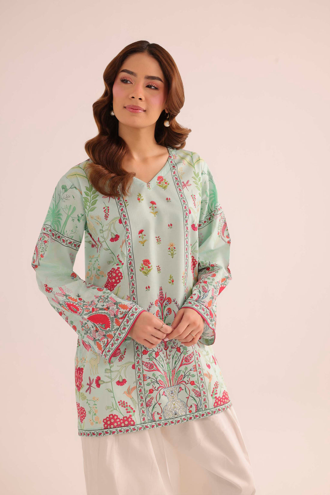 1PC Printed Lawn Kurta - PRT L43284