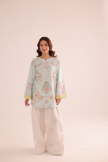 1PC Printed Lawn Kurta - PRT L43278