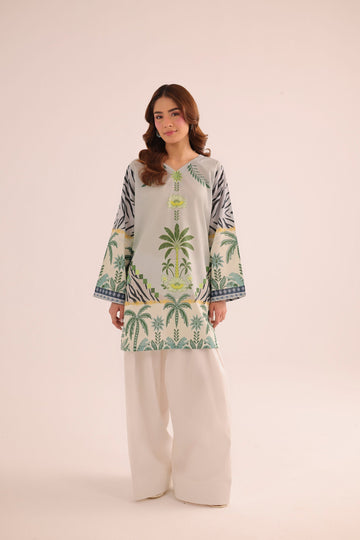 1PC Printed Lawn Kurta - PRT L43301
