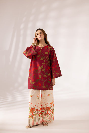 2PC Summer Lawn Dress- PRT L26