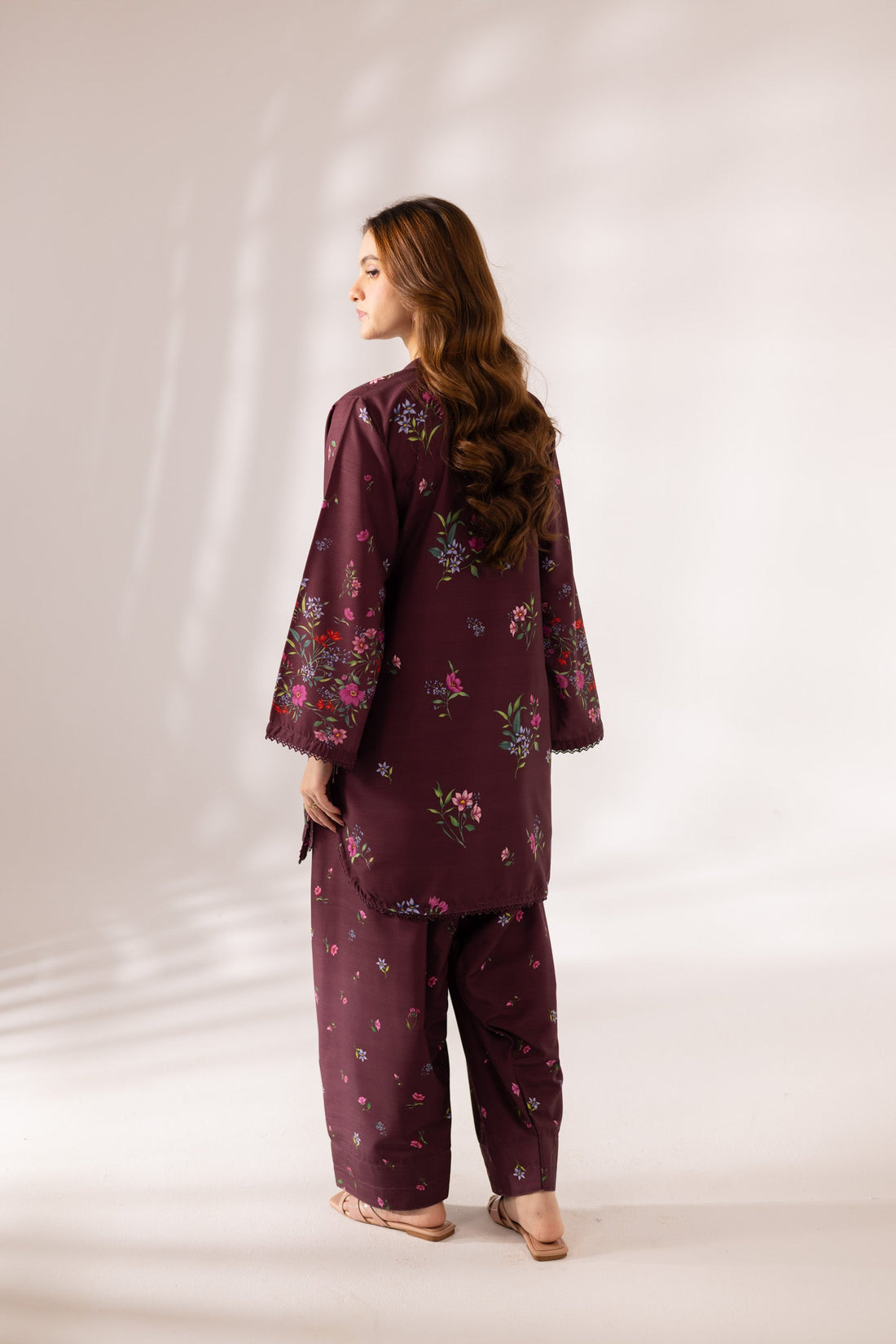 2PC Summer Lawn Dress- PRT L28