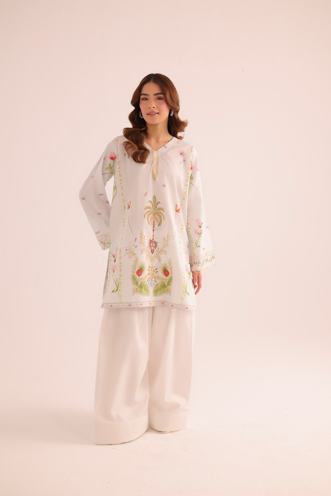 1PC Printed Lawn Kurta - PRT L43308