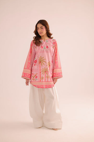 1PC Printed Lawn Kurta - PRT L43280