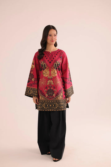 1PC Printed Lawn Kurta - PRT L43299