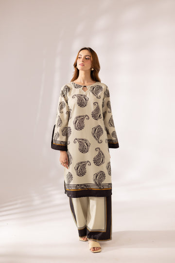 2PC Summer Lawn Dress- PRT L33