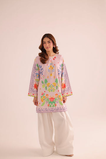 1PC Printed Lawn Kurta - PRT L43294