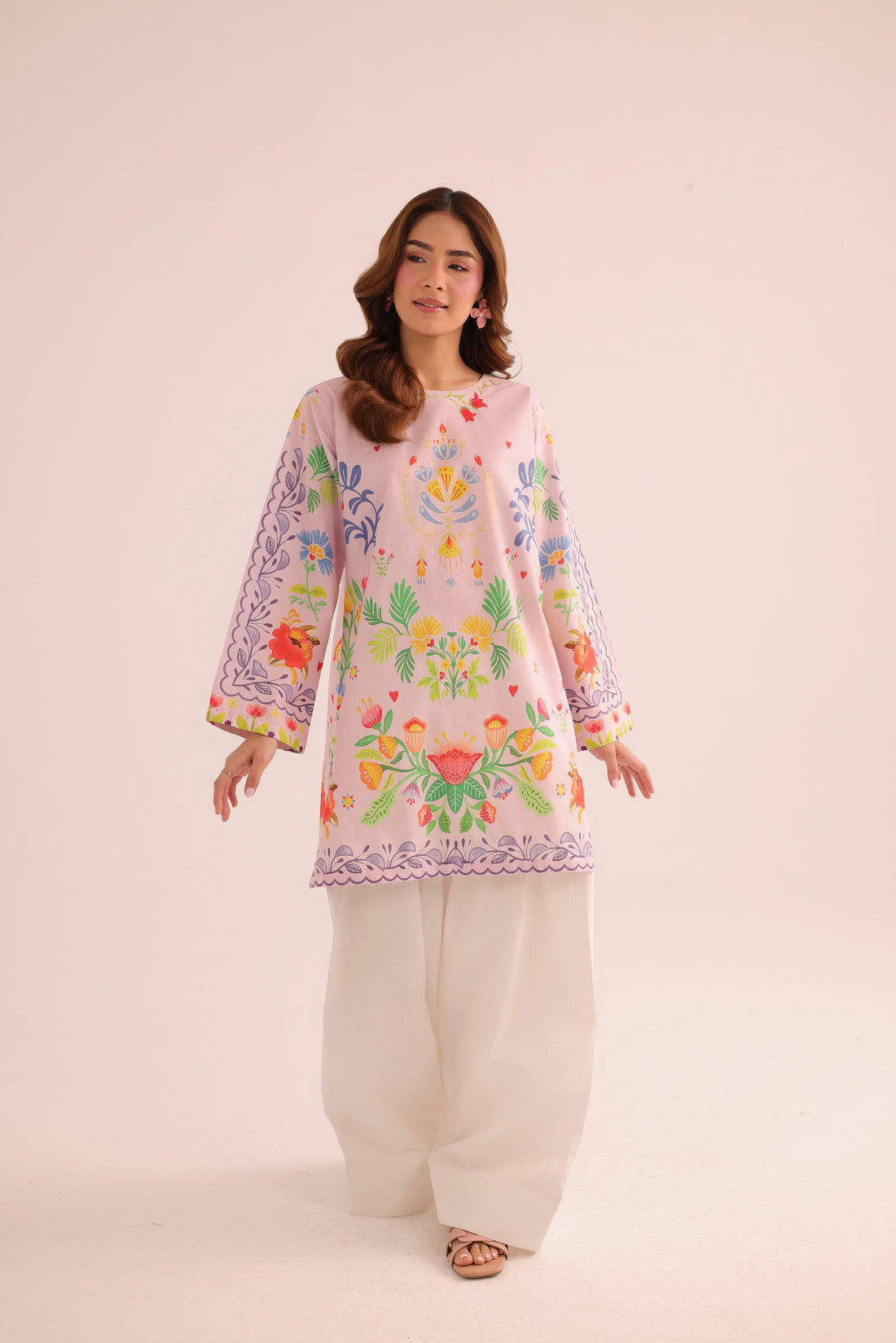 1PC Printed Lawn Kurta - PRT L43294
