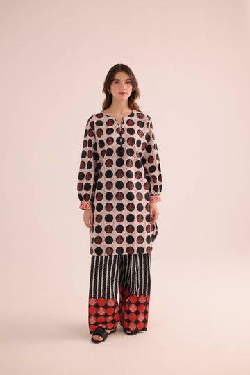 2PC Summer Lawn Dress- PRT L42178
