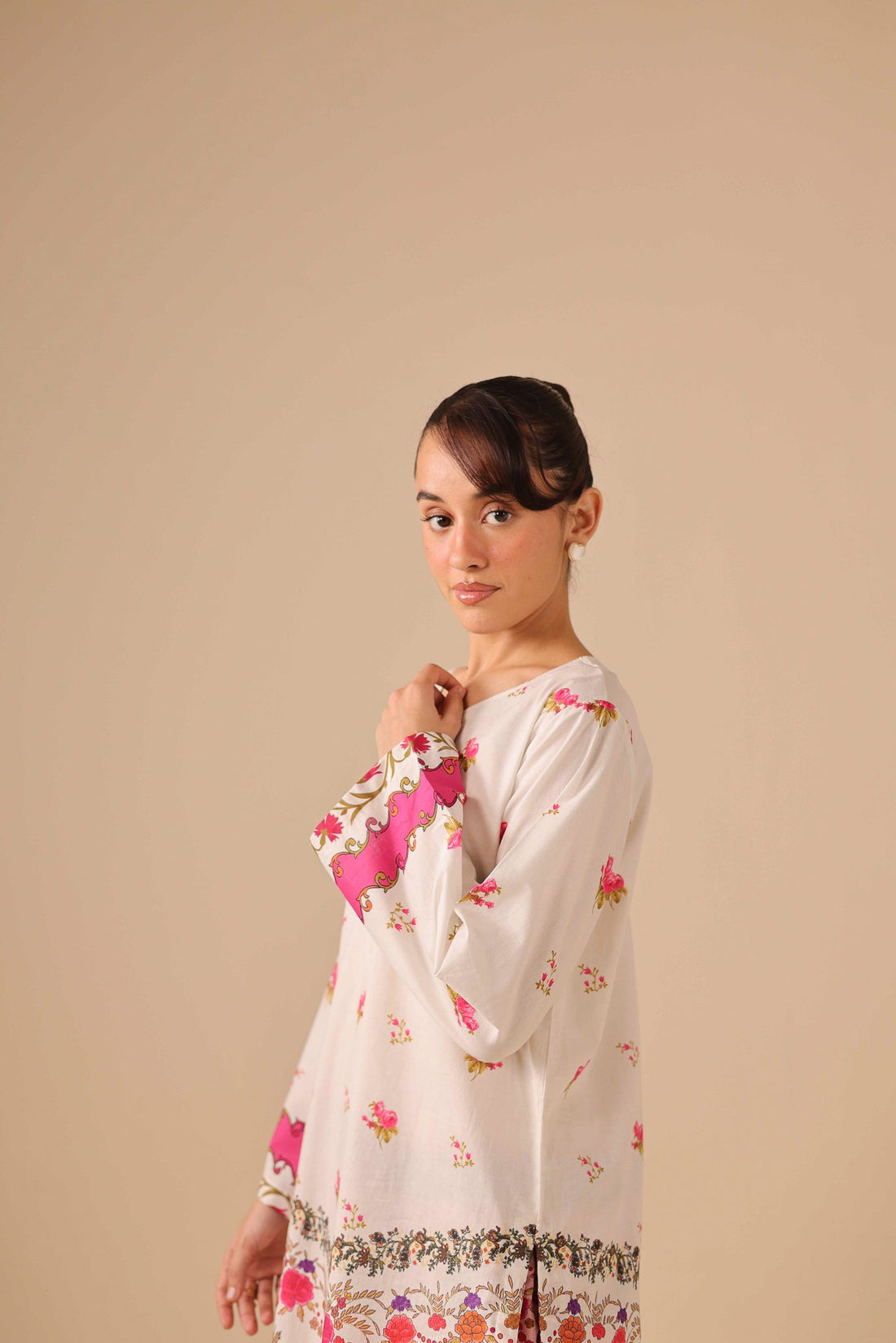 2PC Summer Lawn Dress - 44284