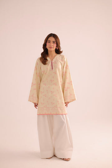 1PC Printed Lawn Kurta - PRT L43289