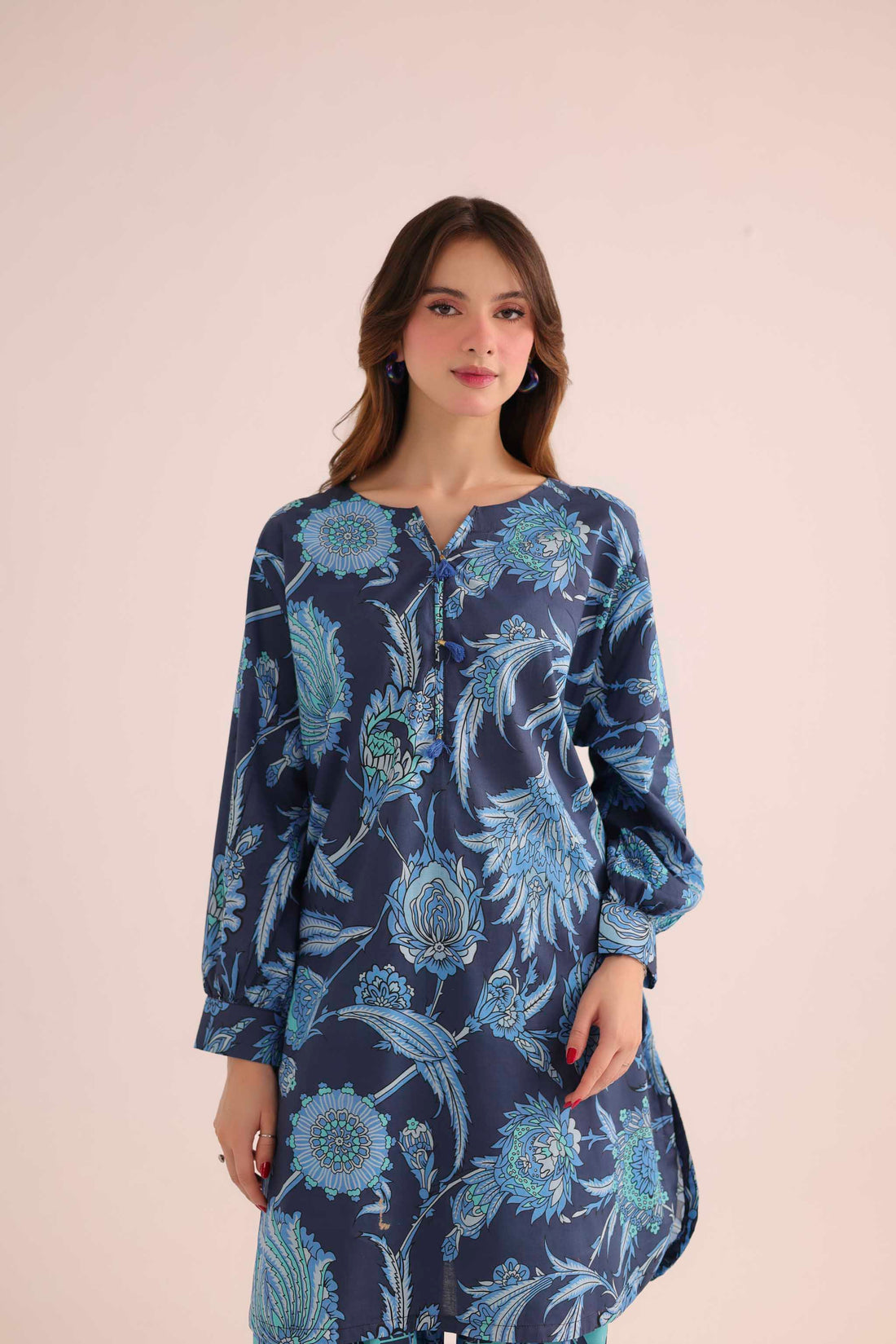 2PC Summer Lawn Dress- PRT L42195