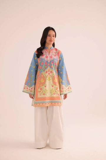 1PC Printed Lawn Kurta - PRT L43296