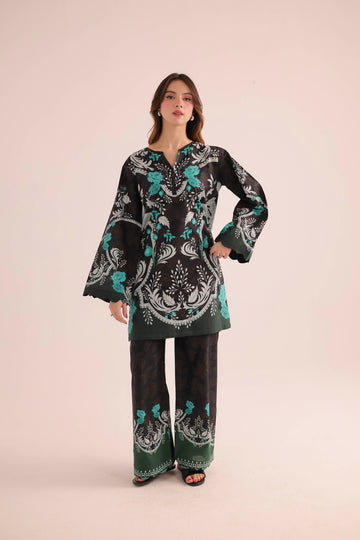 2PC Summer Lawn Dress- PRT L42975