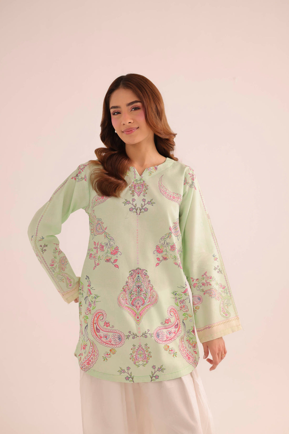 1PC Printed Lawn Kurta - PRT L43276