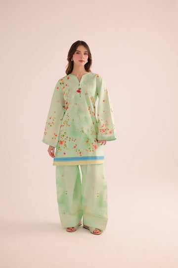 2PC Summer Lawn Dress- PRT L42959