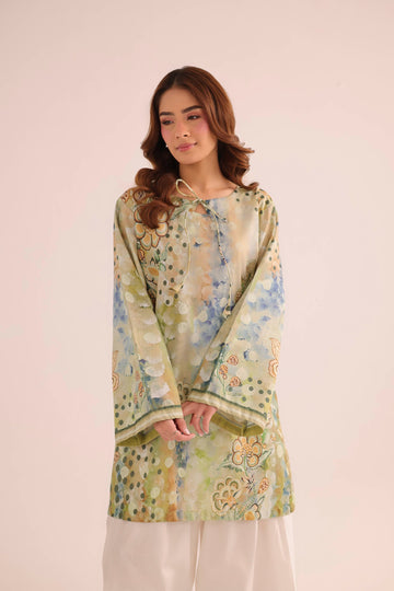 1PC Printed Lawn Kurta - PRT L43302