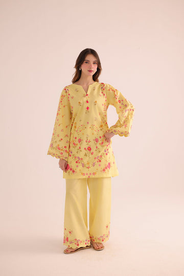 2PC Summer Lawn Dress- PRT L42949