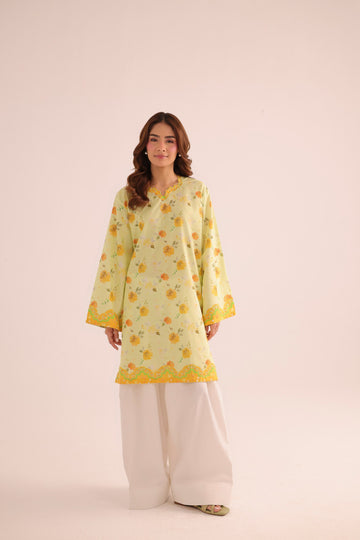 1PC Printed Lawn Kurta - PRT L43287