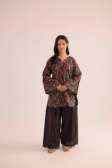 2PC Summer Lawn Dress- PRT L42182
