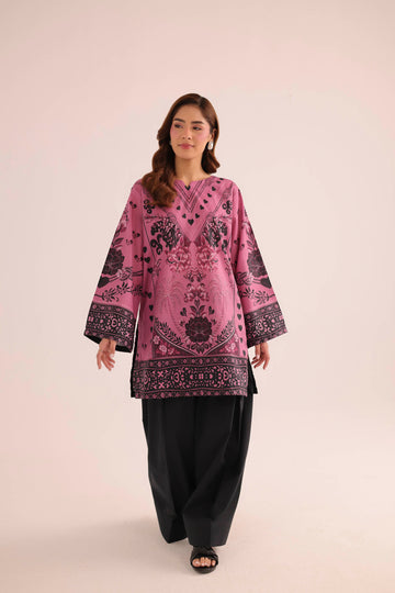 1PC Printed Lawn Kurta - PRT L43298