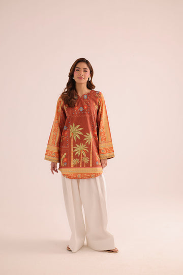 1PC Printed Lawn Kurta - PRT L43279