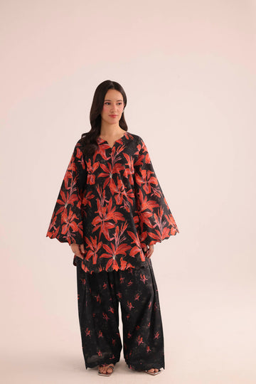 2PC Summer Lawn Dress- PRT L42202