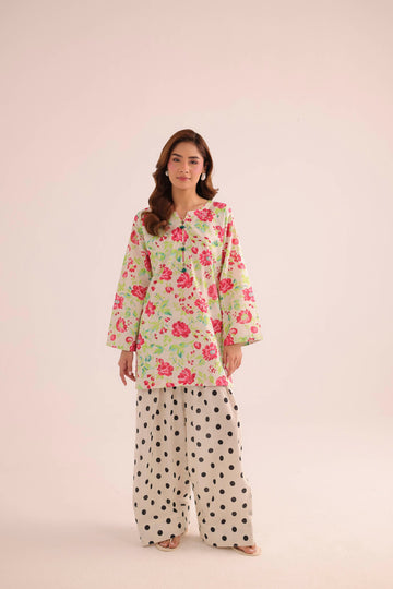 2PC Summer Lawn Dress- PRT L42727