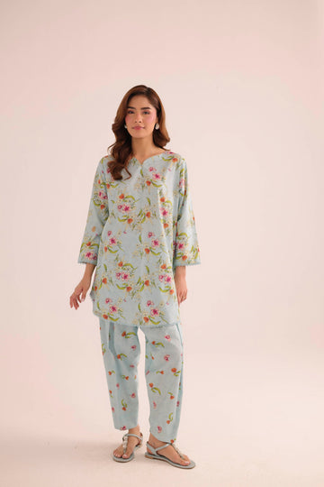 2PC Summer Lawn Dress- PRT L42201