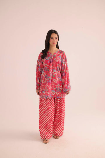 2PC Summer Lawn Dress- PRT L42181