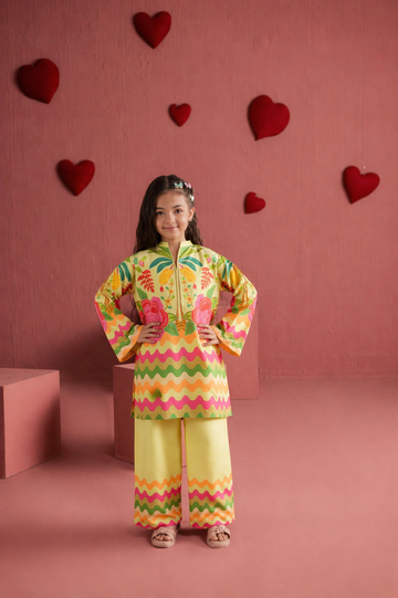 Kids 2PC Summer Dress-FS64